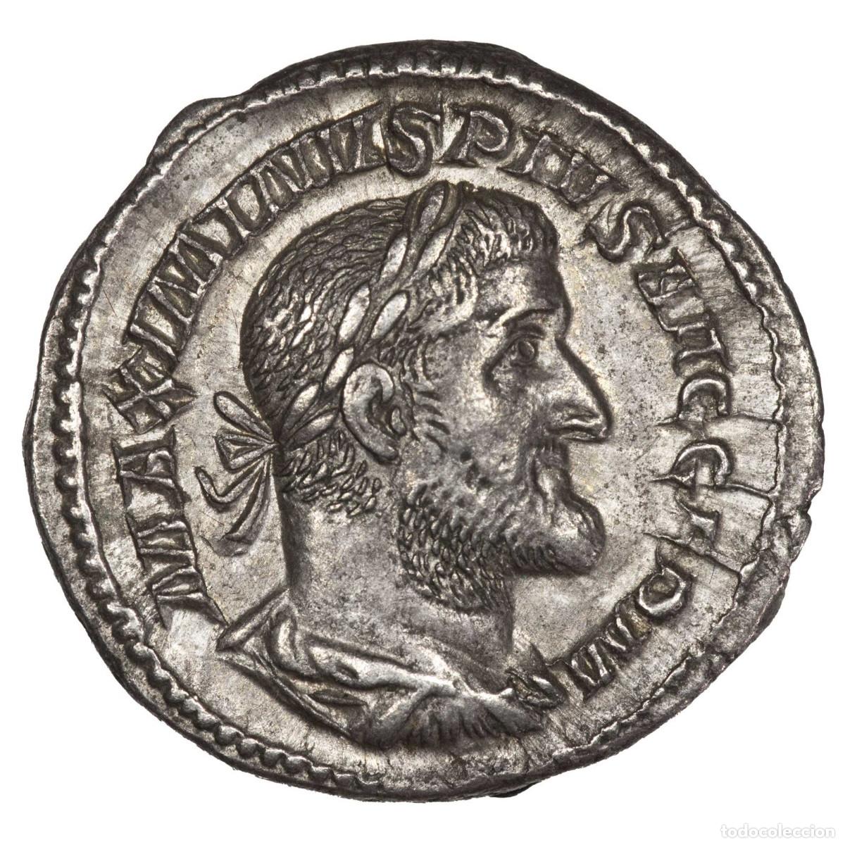 Monedas Imperio romano: DENARIO MAXIMINO I EL TRACIO 235-238 (PLATA)