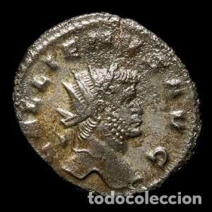 Monedas Imperio romano: Galieno. 253-268 dC. &AElig; Antoniniano Siscia - VICTORIA AET S - P