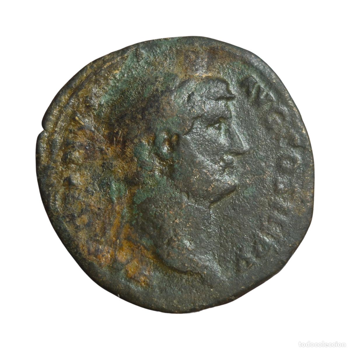 Monedas Imperio romano: NT / SESTERCIO ADRIANO REV. SPES (A1536)