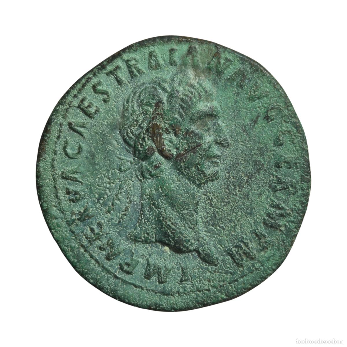Monedas Imperio romano: NT / SESTERCIO TRAJANO REV. CONCORDIA (A1534)