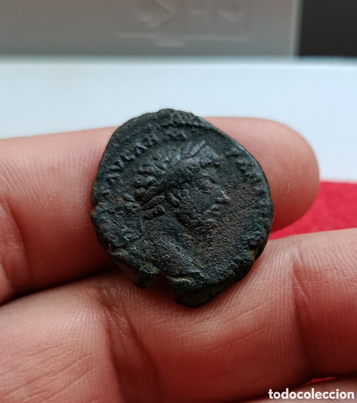 Monedas Imperio romano: Marco Aurelio, C&eacute;sar (139-161 d. C.), Augusto (161-180 d. C.). as