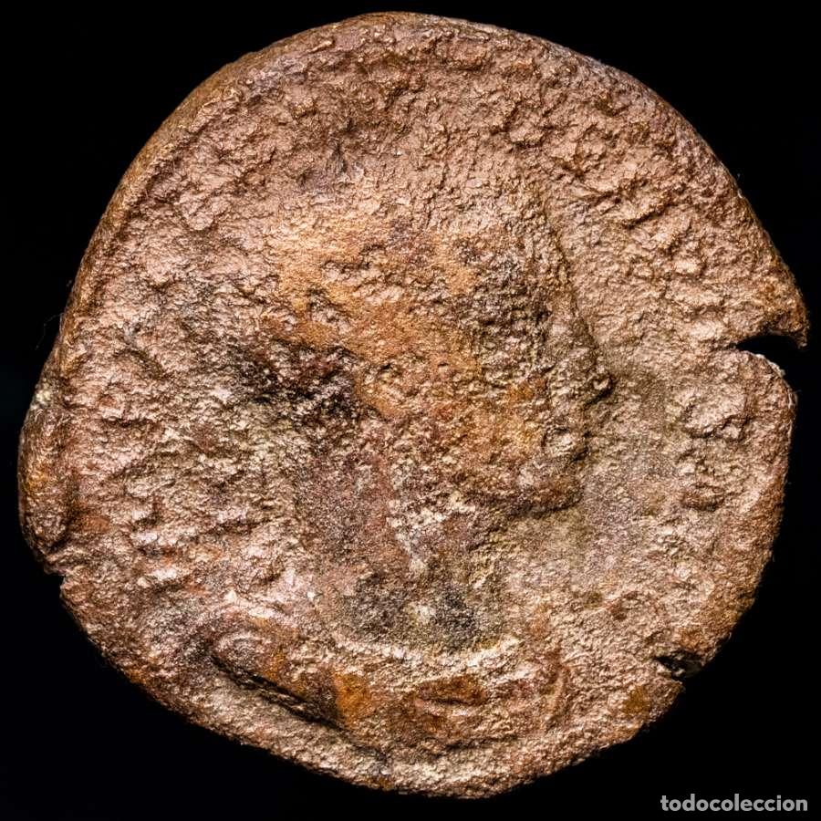 Monedas Imperio romano: Severo Alejandro Sestercio, Roma P M TR P XI COS III P P - Sol
