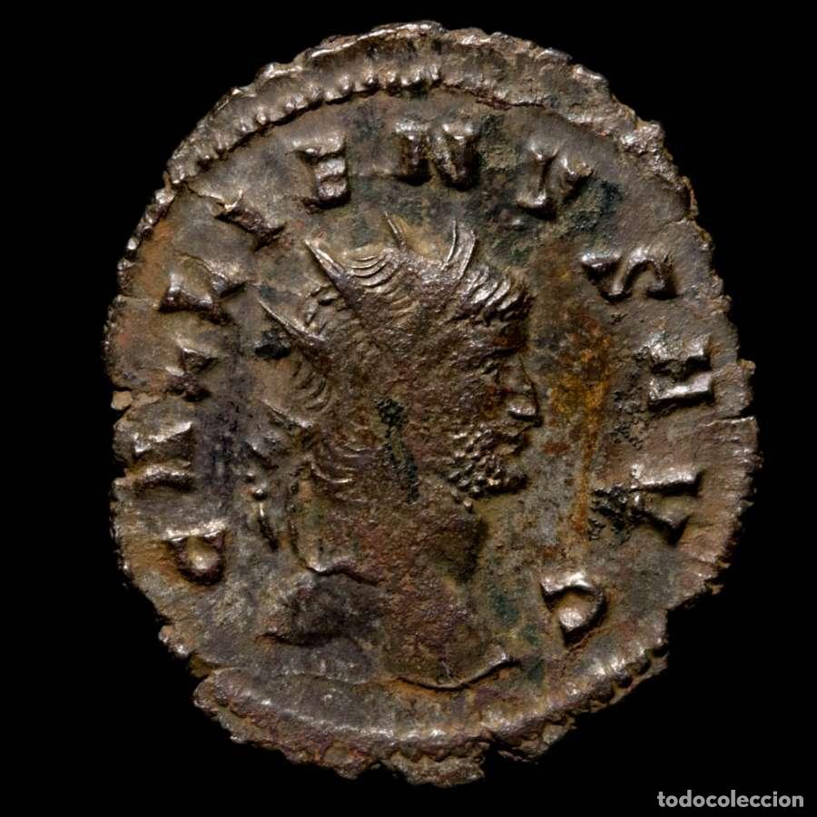 Monedas Imperio romano: Galieno. Antoniniano. FORTVNA REDVX - &Ccedil;. Roma, 265 dC. (B567)