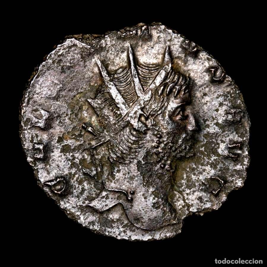 Monedas Imperio romano: Galieno. Antoniniano. FORTVNA REDVX - &Ccedil;. Roma, 265 dC. (B570)
