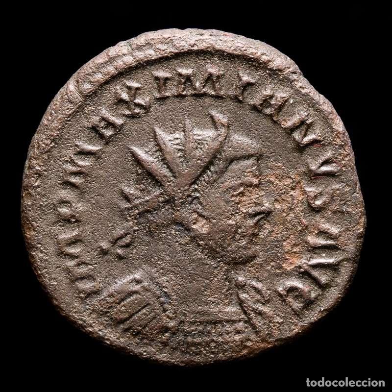 Monedas Imperio romano: Maximiano (285-310 dC). Antoniniano. Lugdunum.PAX AVGG (4423)