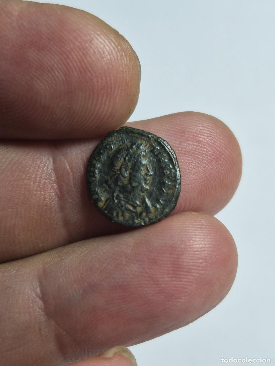 Monedas Imperio romano: NT/ FRACCION CENTENIONAL DE TEODOSIO ANTIOQUIA RARA R5 1,03 GRS (A1558)