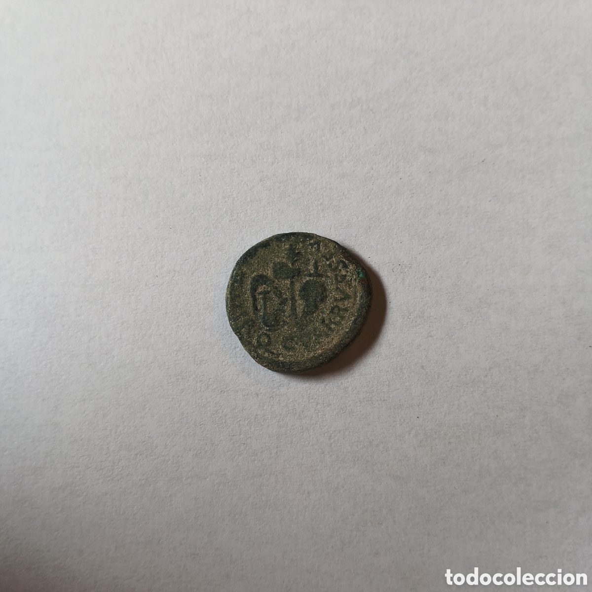 Monedas Imperio romano: MONEDA DE BRONCE CUADRANTE ROMANO EMPERADOR NERVA
