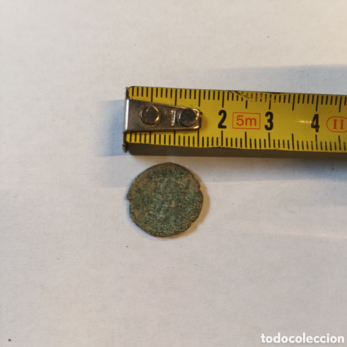 Monedas Imperio romano: MONEDA NUMMUS ROMANA s. IV-V d. C. - Foto 3