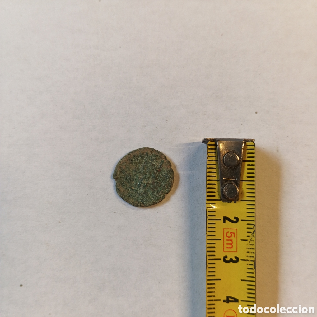 Monedas Imperio romano: MONEDA NUMMUS ROMANA s. IV-V d. C. - Foto 4