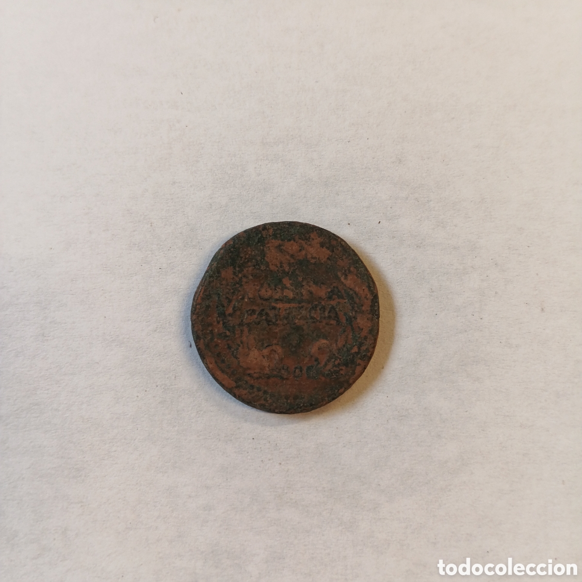 Monedas Imperio romano: MONEDA DE BRONCE ROMANA