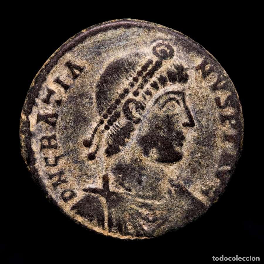 Monedas Imperio romano: Graciano (378-383 d.C.) Maiorina. Arelate. REPARATIO REI PVB (6378)