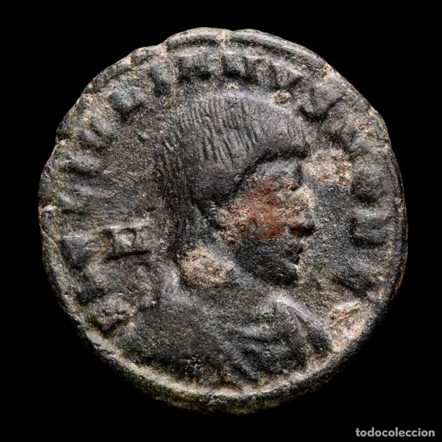 Monedas Imperio romano: Juliano II (355-360 dC) maiorina. Lugdunum. FEL TEMP REPARATIO.