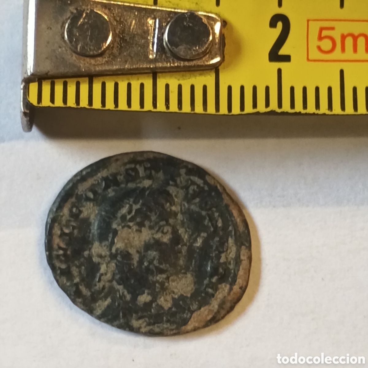 Monedas Imperio romano: MONEDA NUMMUS DE BRONCE 330 - 340 d.C. - Foto 3