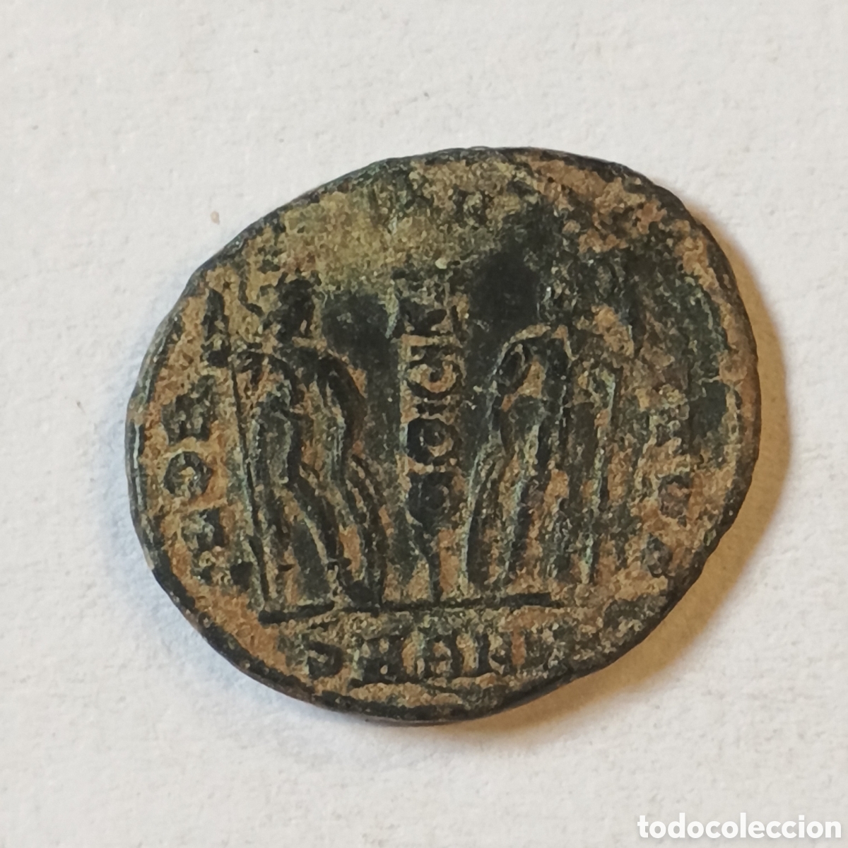 Monedas Imperio romano: MONEDA NUMMUS DE BRONCE 330 - 340 d.C.