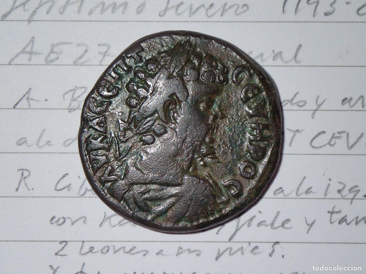 Monedas Imperio romano: AE27 PENTASARIA SEPTIMIO SEVERO MARCIAN&Oacute;POLIS 210-211 CIBELES Moesia Septimius Severus Cybele