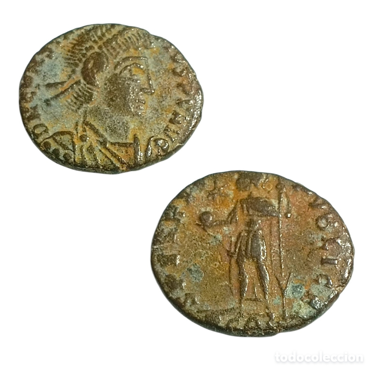 Monedas Imperio romano: Monedas romanas lote de 5 numismatica - Foto 3