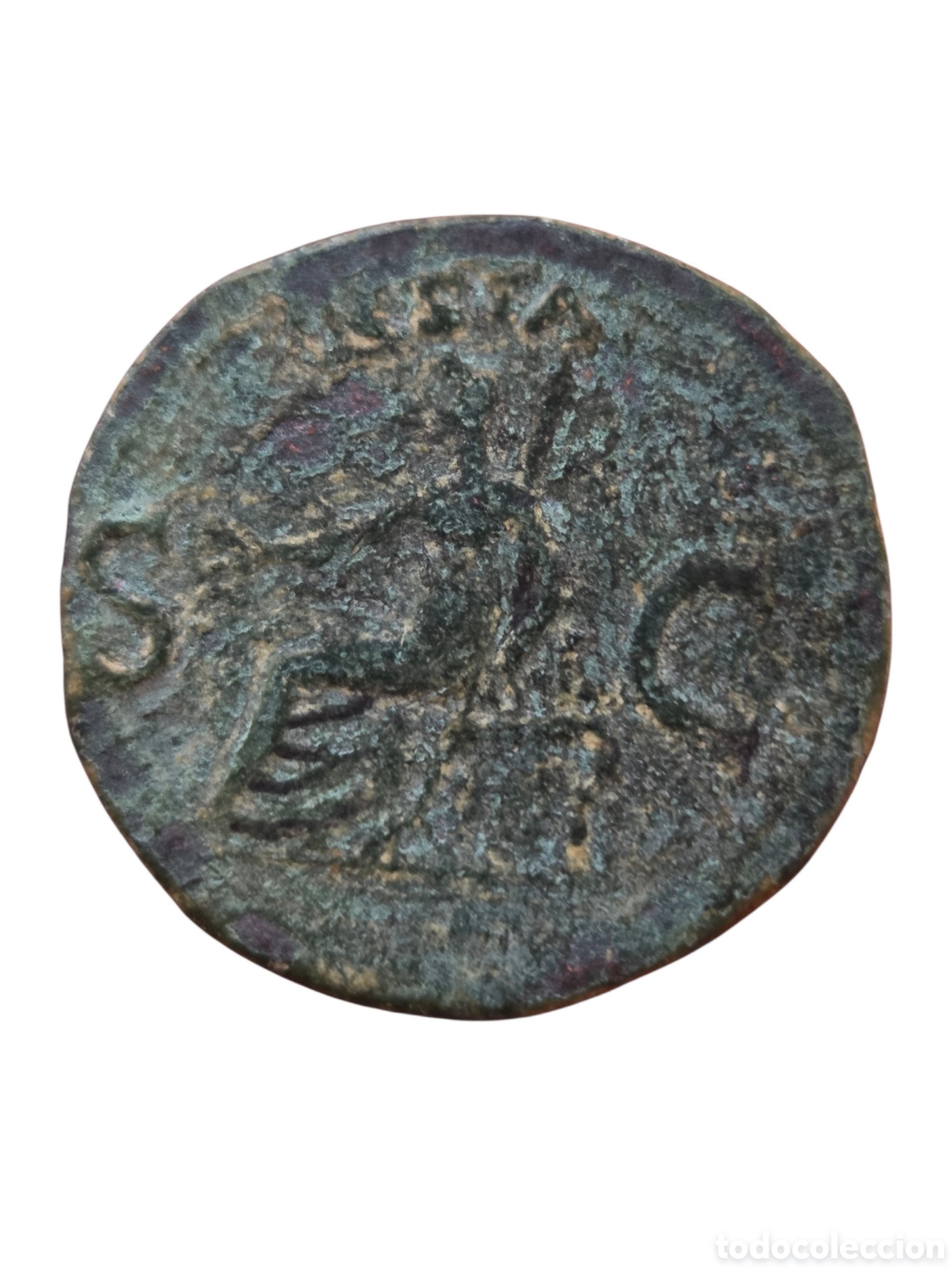 Monedas Imperio romano: As de CALIGULA, rev . Vesta - Foto 2