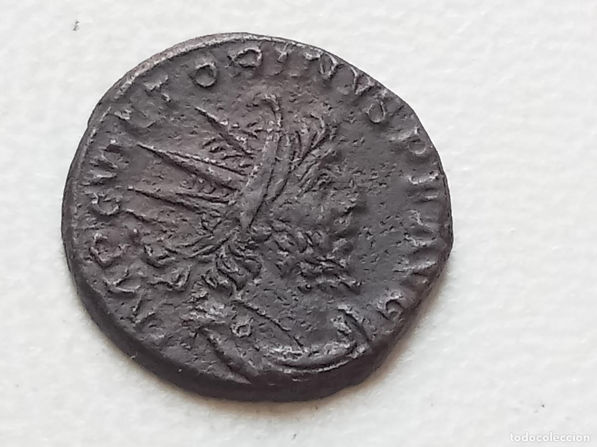 Monedas Imperio romano: ANTONINIANO VICTORINO (269-270) PAX AVG COLONIA 5&ordf; OFICINA (RIC-118)
