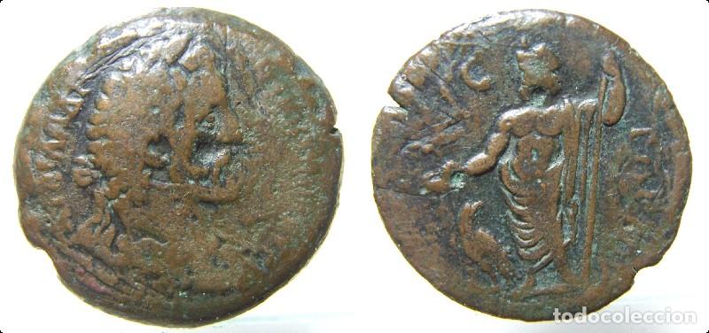 Monedas Imperio romano: As Romano provincial a identificar, mide 33 mm y pesa 24,8 gr.