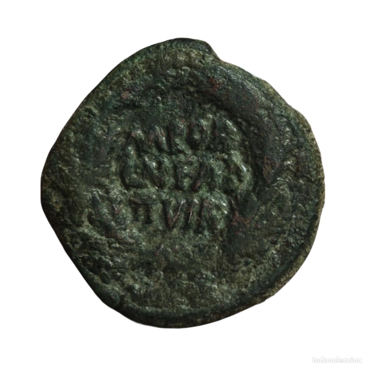 Monedas Imperio romano: NT/ CUADRANTE AUGUSTO CAESARAUGUSTA (A1583) - Foto 2