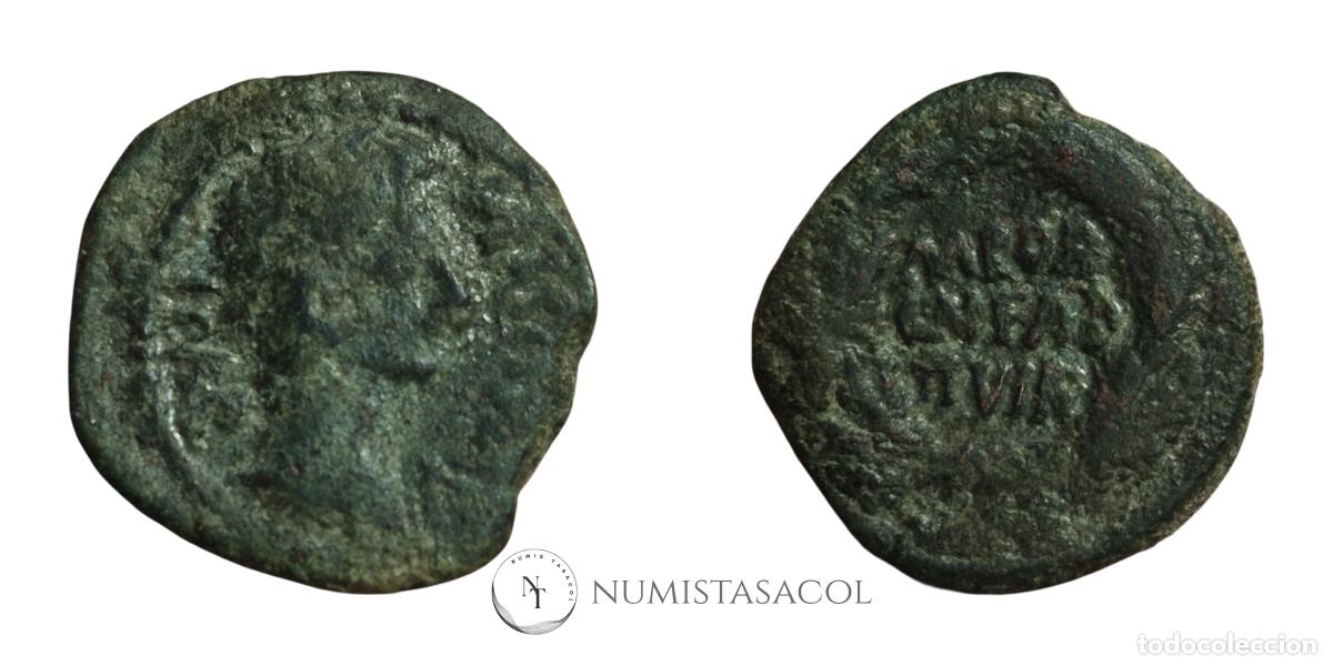 Monedas Imperio romano: NT/ CUADRANTE AUGUSTO CAESARAUGUSTA (A1583) - Foto 3