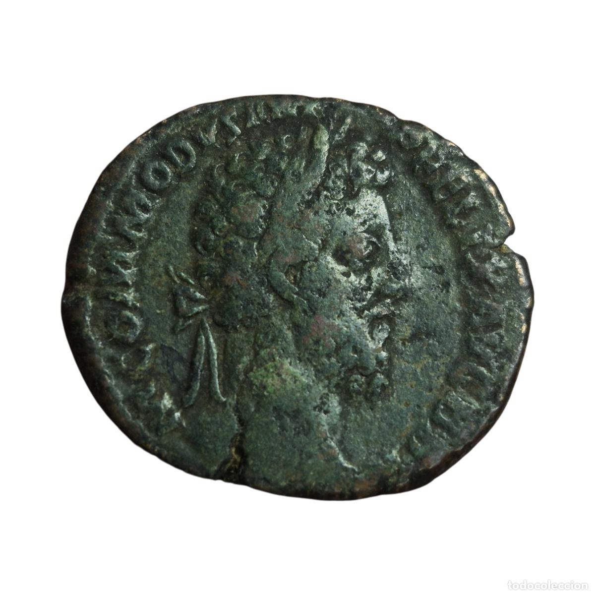 Monedas Imperio romano: NT/ SESTERCIO COMODO HILARITAS? (A1580)