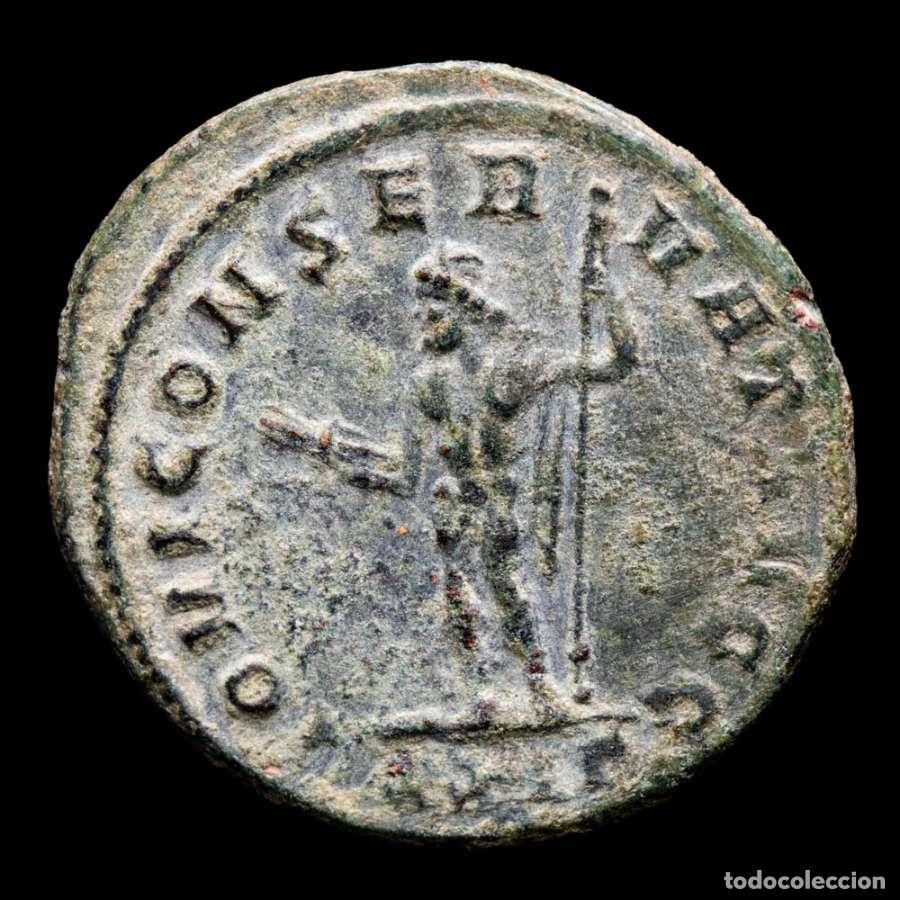 Monedas Imperio romano: Diocleciano 284-305 d.C. antoniniano de Roma. IOVI CONSERVAT AVGG