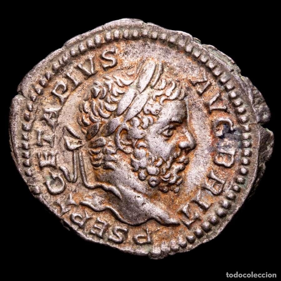Monedas Imperio romano: Geta (198-211) Denario. Roma, 211 d.C. TR P III COS II P P, Jano