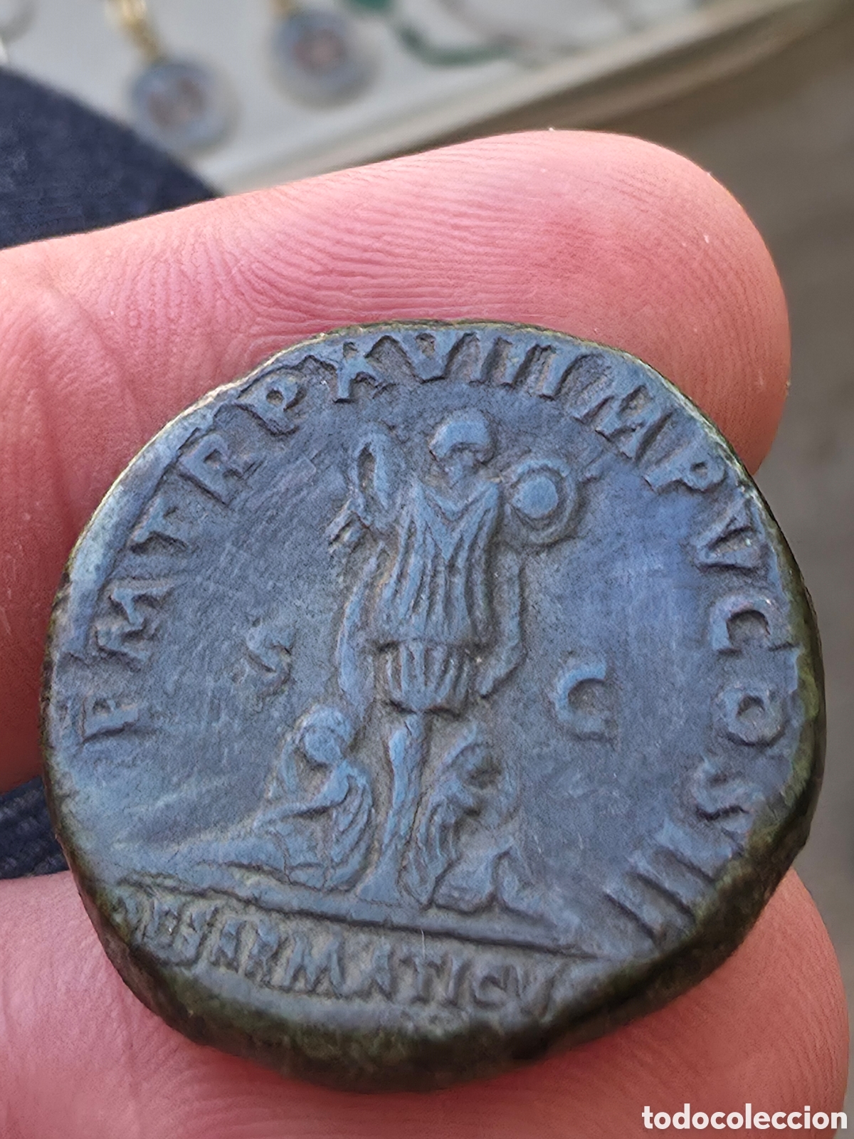 Monedas Imperio romano: Dupondio de Marco Aurelio - Foto 3