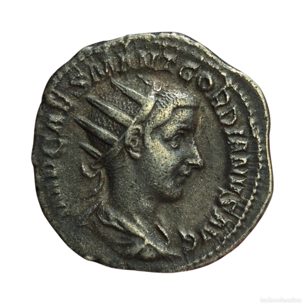 M&uuml;nzen R&ouml;misches Reich: NT/ ANTONINIANO GORDIANO III REV. VIRTUS (A1594)