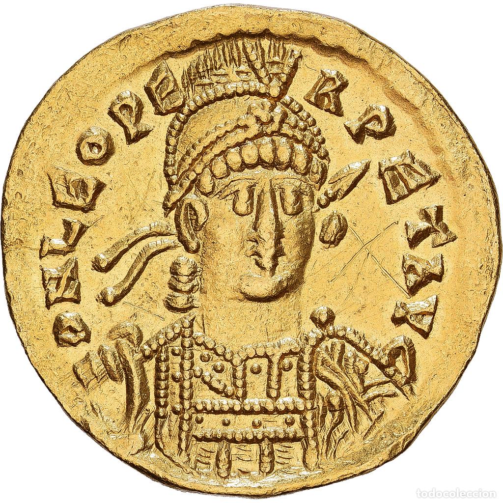 Monedas Imperio romano: [#1546373] Roman Empire, Leo I, Solidus, 462-466, Constantinople, Oro, EBC, RIC:605