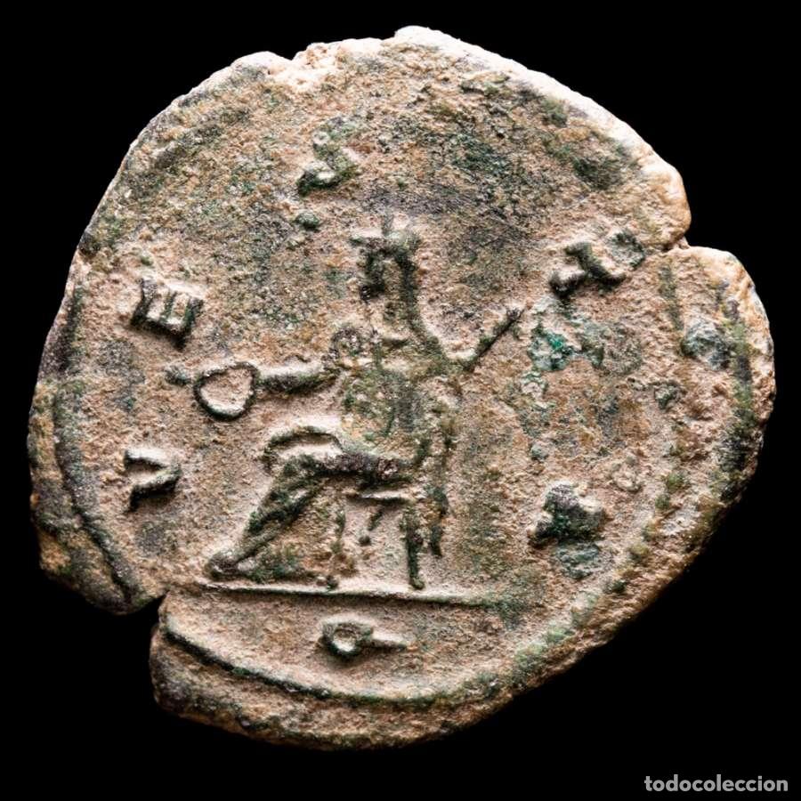 Monedas Imperio romano: Salonina, antoniniano. VESTA / Q, Roma, 261-262 d.C. (3693)