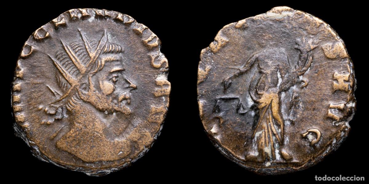Monedas Imperio romano: Claudius II Antoninianus - AEQVITAS AVG - 18 mm / 3,71 gr.
