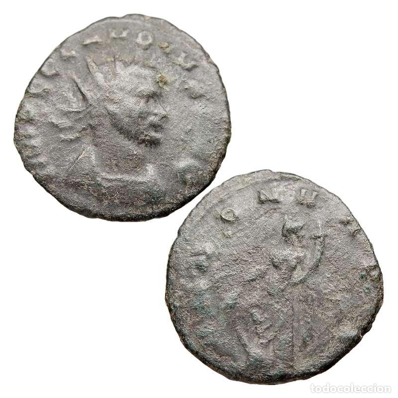 Monedas Imperio romano: Claudio II Gotico 268-270 dC. Antoniniano ANNONA AVG. Roma. 729-M