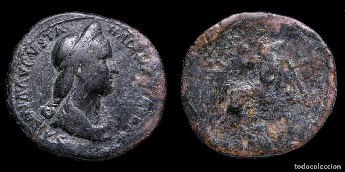 Monedas Imperio romano: Sabina Sestertius - SC - 33 mm / 26,27 gr.