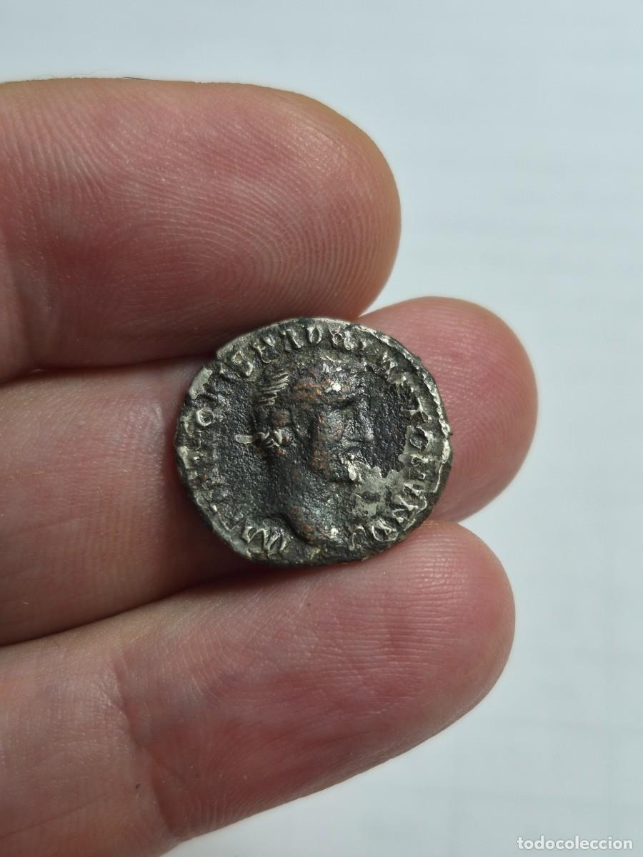 Monedas Imperio romano: NT/ DENARIO ANTONINO PIO FORRADO PERO BONITO 2,55 grs (A1603)