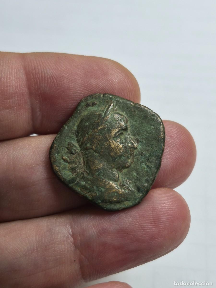 Moedas Imp&eacute;rio Romano: NT/ SESTERCIO RECORTADO GALIENO? 11,51 grs (A1609)