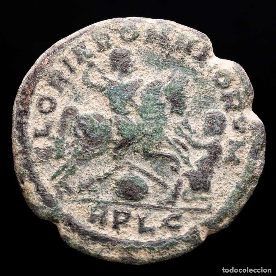 Monedas Imperio romano: Magnencio &AElig; Maiorina, Lugdunum GLORIA ROMANORVM / RPLG (6119)