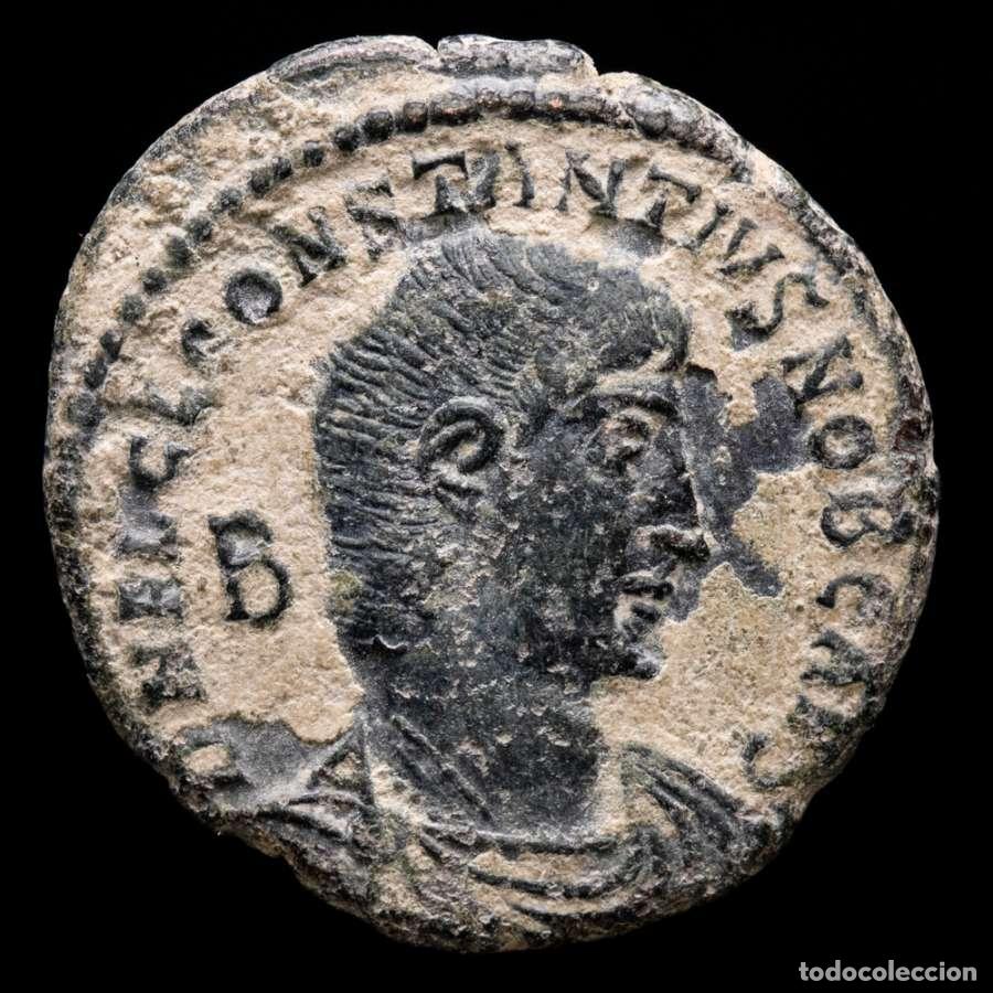 Monedas Imperio romano: Constancio Galo (351-354 dC) Maiorina Roma FEL TEMP REPARATIO &Gamma; R&Omega;S