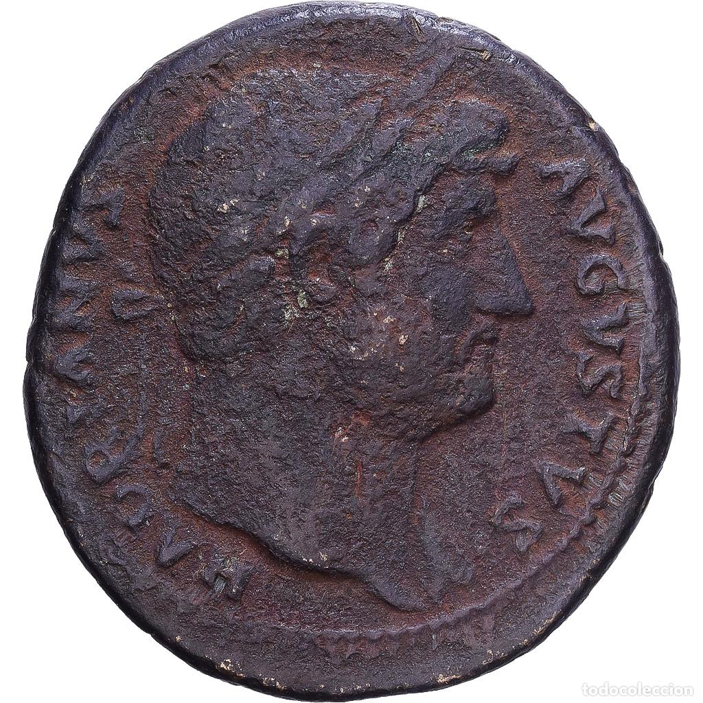 Monedas Imperio romano: [#1546505] Roman Empire, Hadrian, As, 125-127, Rome, Bronce, BC+, RIC:828