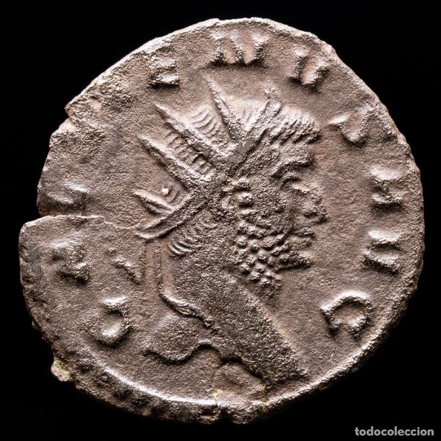 Monedas Imperio romano: Gallieno. Antoniniano. Roma, 265-267 dC. SECVRIT AVG - VI (3903)