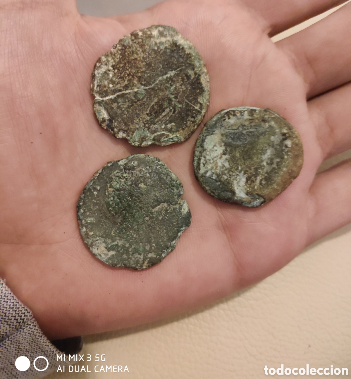 Monedas Imperio romano: Lote de 3 monedas romanas - Foto 2