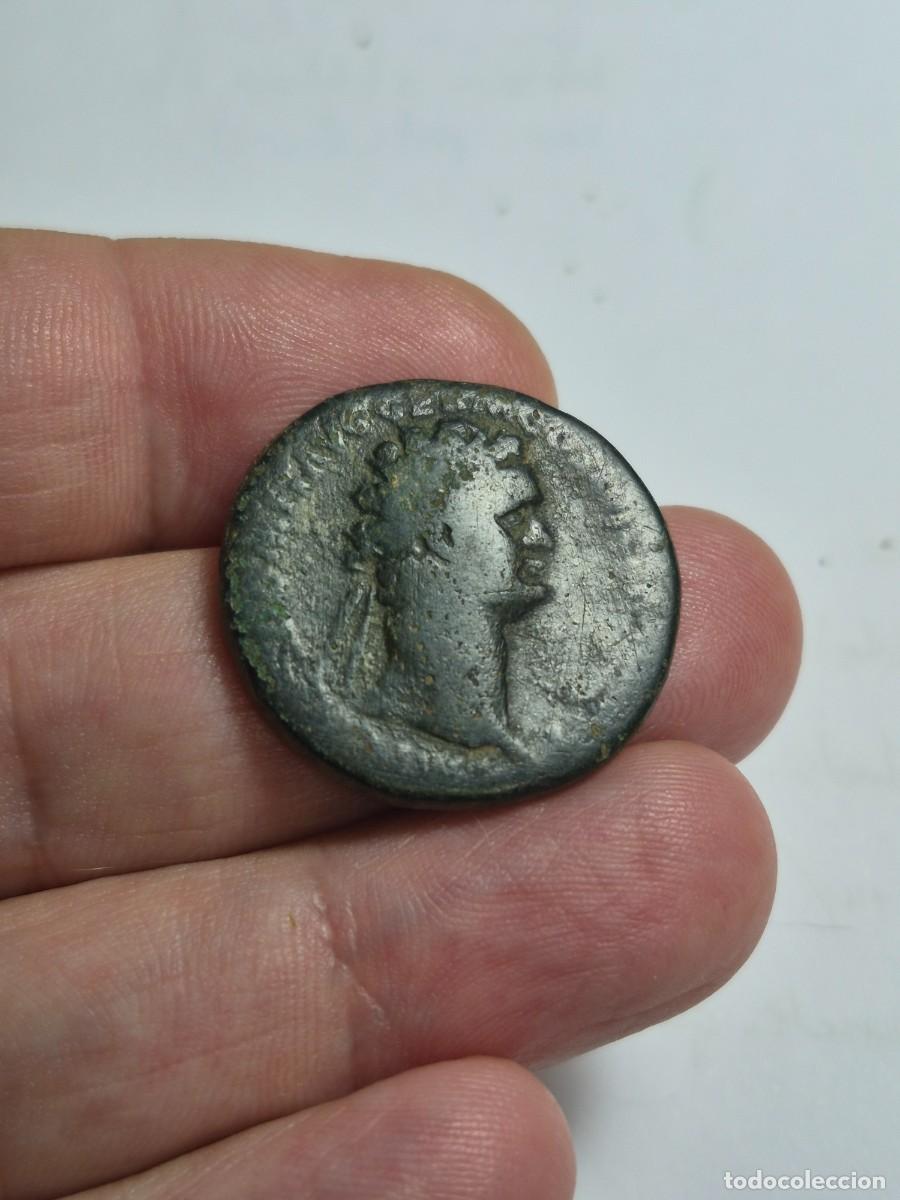 Monedas Imperio romano: NT/ AS DOMICIANO R/ VIRTUTI 13,81 grs (A1631)