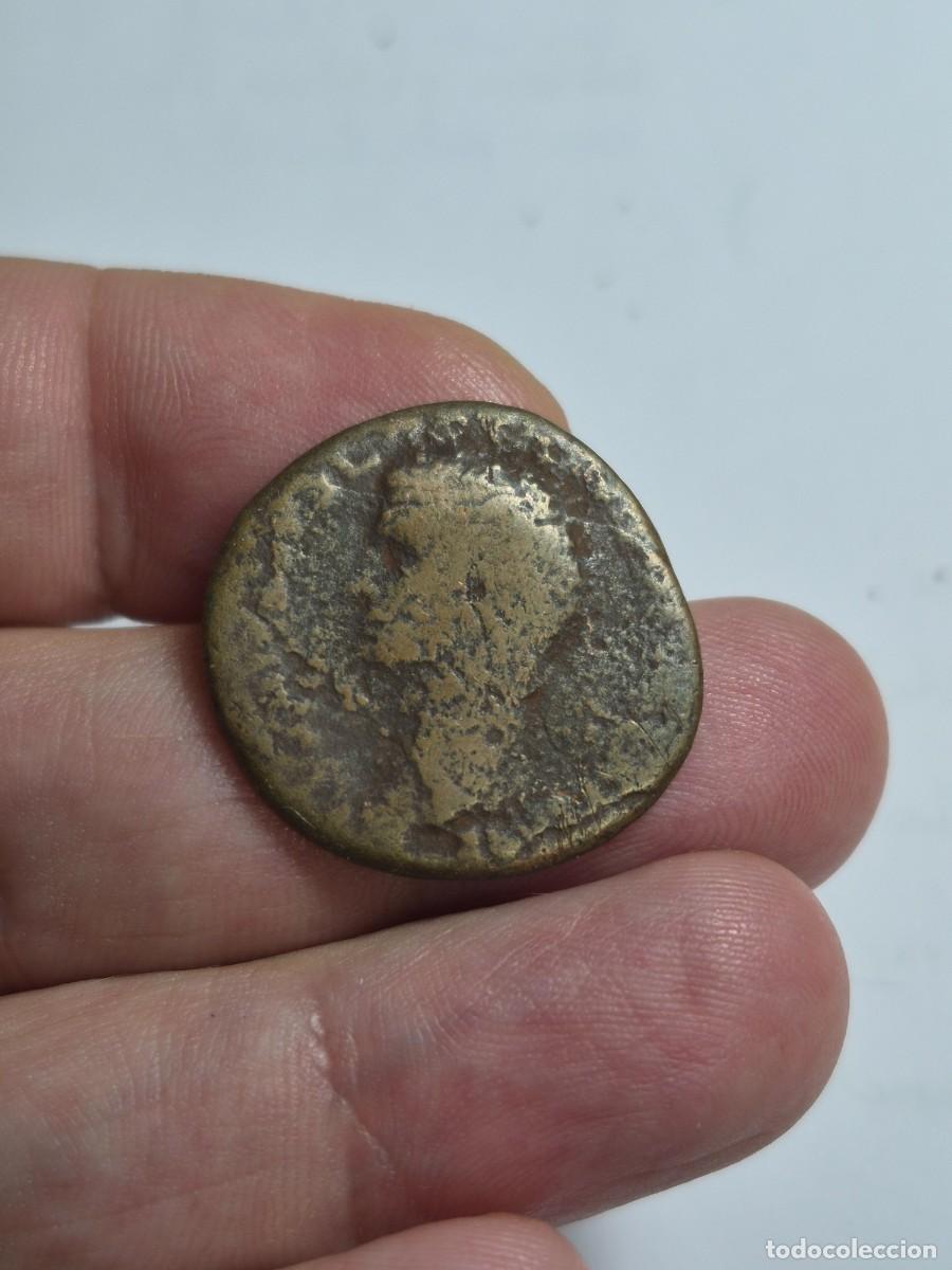 Monedas Imperio romano: NT/ AS CLAUDIO R/ CONSTANTIAE 8,96 grs (A1632)