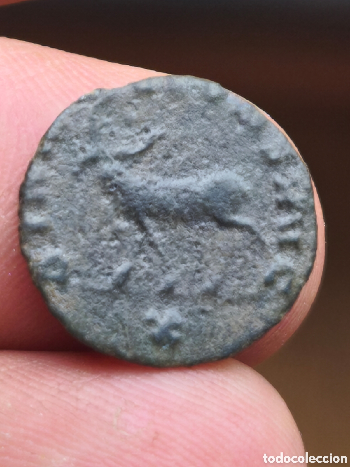 Monedas Imperio romano: Galiano Antoniano Alce Roma X