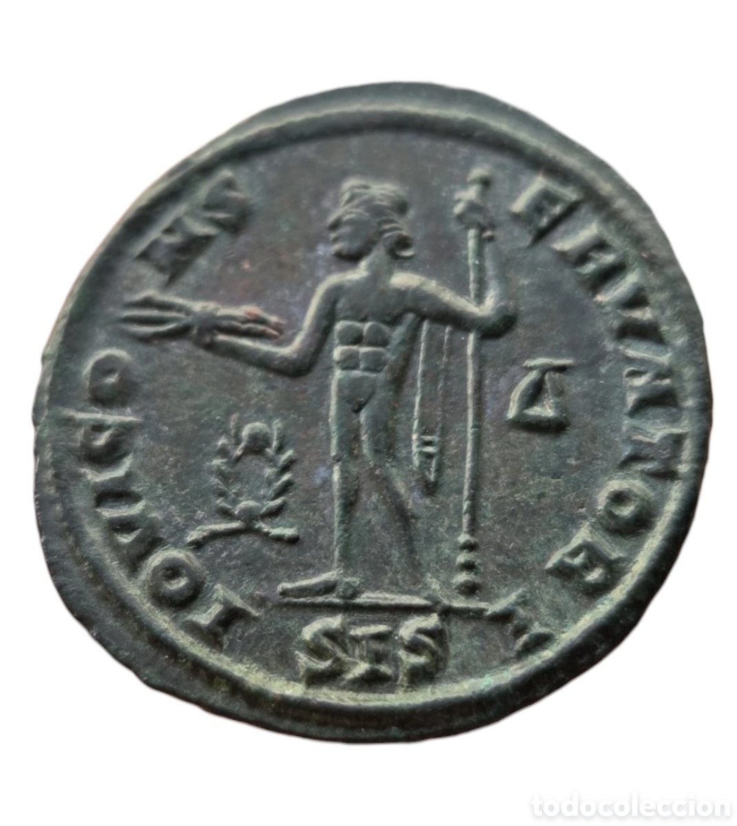 Monedas Imperio romano: Bonito Follis de Maximinus