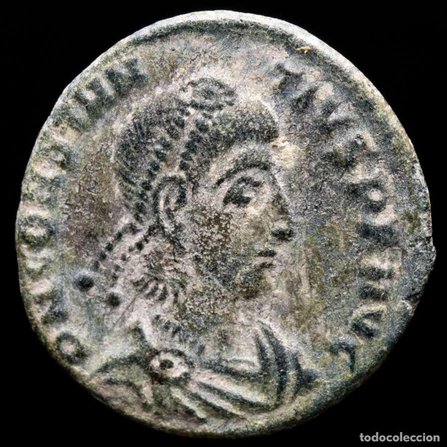 Monedas Imperio romano: Constancio II, Maiorina, Cizico FEL TEMP REPARATIO / SMKЄ (6142)