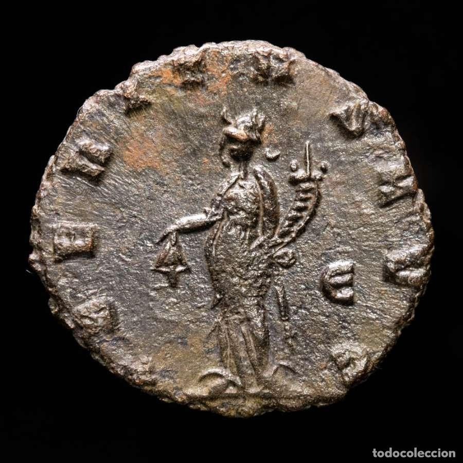 Monedas Imperio romano: Gallieno 253-268 d.C. Antoniniano, Roma. VBERITAS AVG - Є (460)