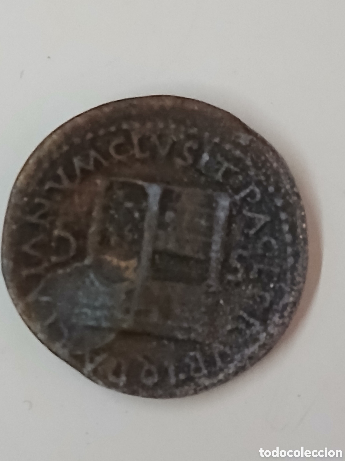 Monedas Imperio romano: ANTIGUA LONEDA DE BRONCE ROMANA - Foto 2