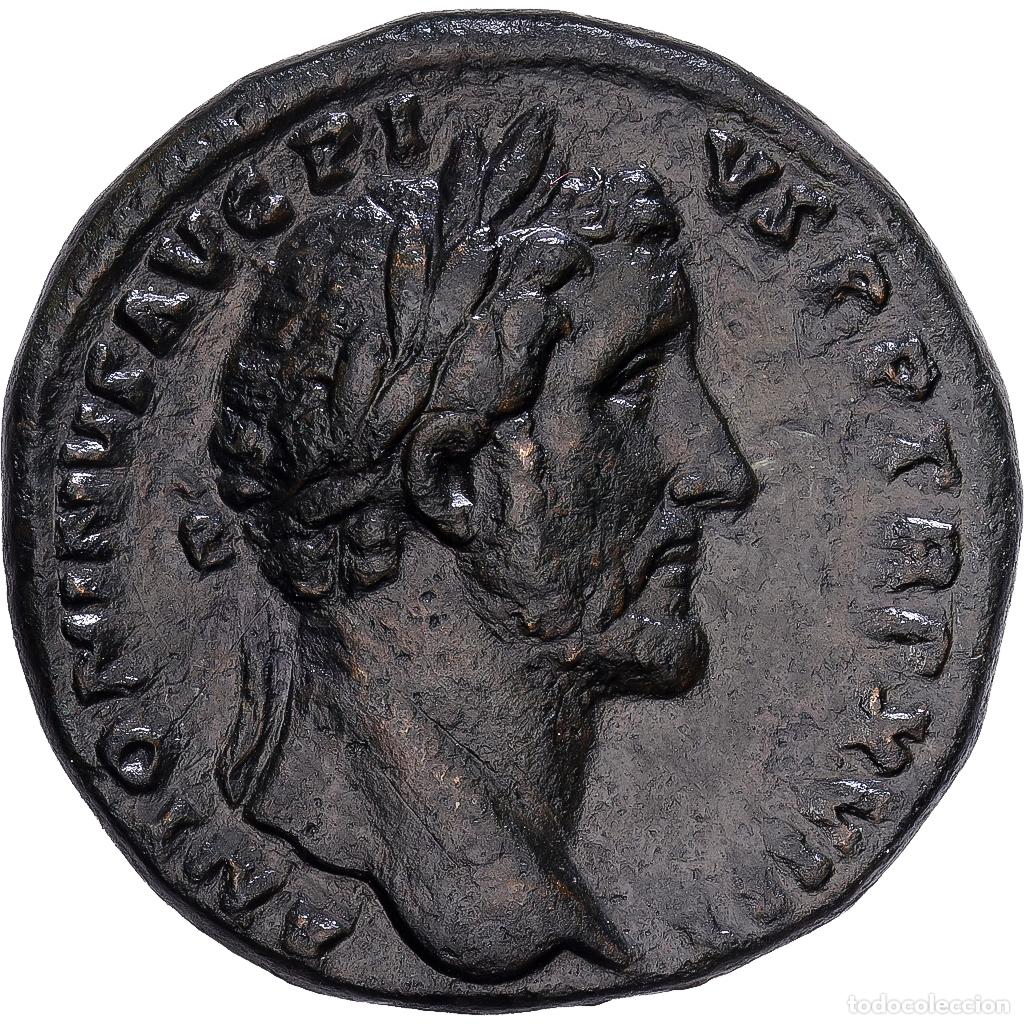 Monedas Imperio romano: [#1547029] Roman Empire, Antonin le Pieux, Sestercio, 154-155, Rome, Bronce, MBC, RIC:928